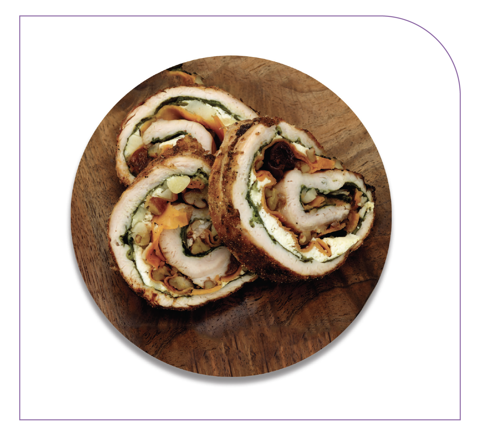 TURKEY VEGETABLE ROLL recipe